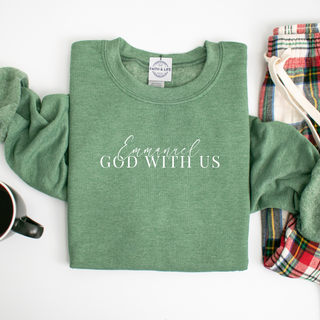 Emmanuel Christmas Crewneck Sweatshirt