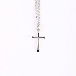 Necklace Cross - Sterling Silver - 18"