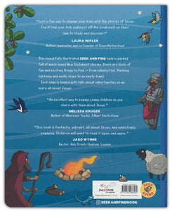 Seek and Find: New Testament Bible Stories: With Over 450 Things to Find and Count!