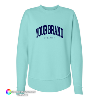 LAT Women's Weekend Fleece Crewneck Sweatshirt - 3 order minimum