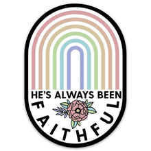 He Has Always Been Faithful Christian Bible Verse Vinyl Sticker