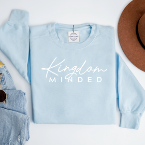 Kingdom Minded Comfy Heavyweight Mother's Day Christian Crewneck