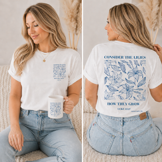 Consider the Lilies: August 2026 T-Shirt of the Month