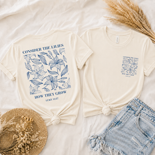 Consider the Lilies: August 2026 T-Shirt of the Month