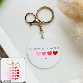 February Keychain of the Month: The Greatest Of These Is Love