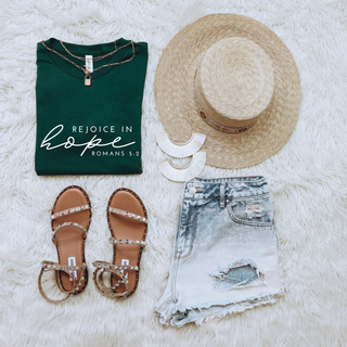 Rejoice in Hope Soft Christian T-Shirt