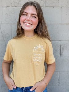 His Mercies Are New Every Morning Pocket Sunshine T Shirt