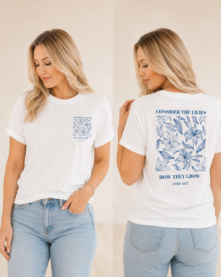 Consider the Lilies: August 2026 T-Shirt of the Month