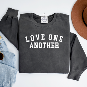 Love One Another LightWeight Comfy Crewneck Sweatshirt
