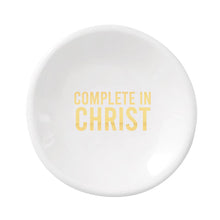 Ceramic Ring Dish & Earrings - Complete in Christ