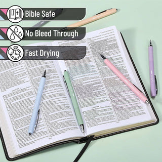 Bible Pens - 6 Pack Set