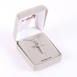 Necklace Cross - Sterling Silver - 20"