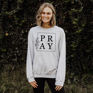 Pray Super Soft Fleece Crewneck Sweatshirt