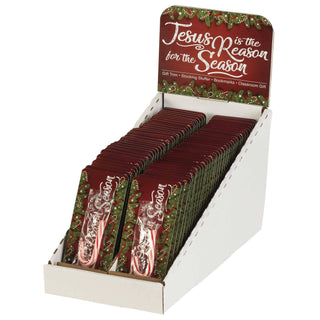 JESUS IS THE REASON CANDY CANE BOOKCARD (72 pack)