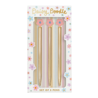 Daisy Delights Pen Set/3