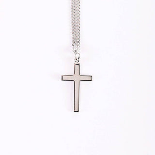 Necklace Cross - Sterling Silver - 20"