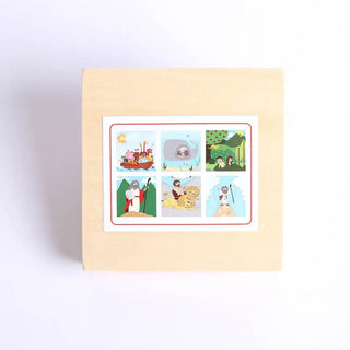 Puzzle Wood 6 Block Bible