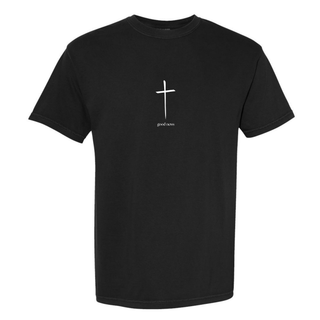 Good News Cross Comfort Colors Christian Crewneck T-Shirt Apparel