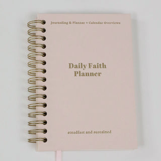 Daily Faith-Based Planner - Devotional Journaling Prompts, Calendar Planning, and Daily Planning