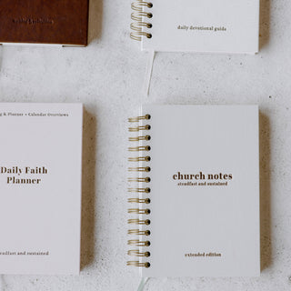 Church Notes Journal – Extended Edition (More Space Per Sermon)