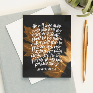 Revelation 21:4 Greeting Card