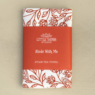 Abide With Me Hymn Tea Towel — 24"x20"