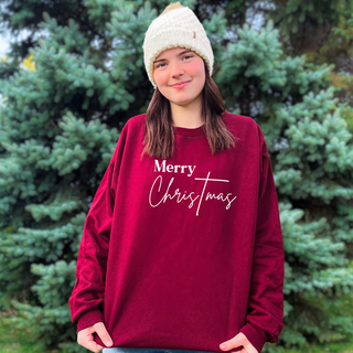 Merry Christmas Christian Christmas Crewneck Sweatshirt