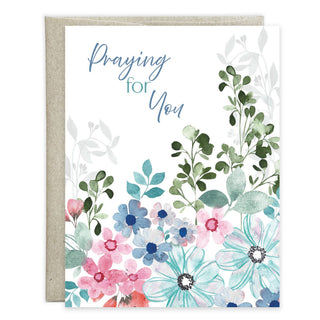 With Scripture Thinking of You Greeting Card - Hopeful Flwrs