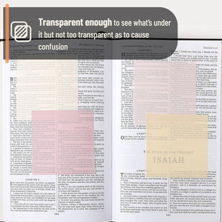 Transparent Sticky Notes - 3x3 Size