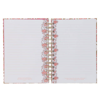 Journal Wirebound Pink Be Still & Know Ps. 46:10