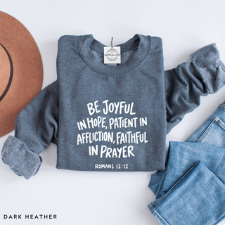 Romans 12:12 October 2026 Sweatshirt of the Month