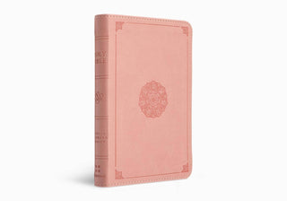ESV Compact Bible, TruTone®, Blush Rose, Emblem Design