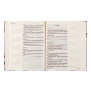 KJV Large Print Notetaking Bible : Charlotte Theme