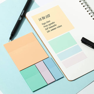 Transparent Sticky Notes - 200 Pastel Colors