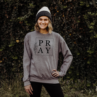 Pray Super Soft Fleece Crewneck Sweatshirt