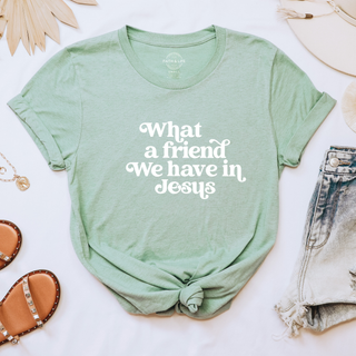 What A Friend We Have In Jesus Soft Christian T-Shirt