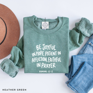 Romans 12:12 October 2026 Sweatshirt of the Month