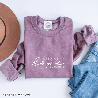 Rejoice in Hope Crewneck Sweatshirt - May 2026 Collection