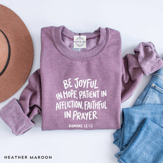 Romans 12:12 October 2026 Sweatshirt of the Month