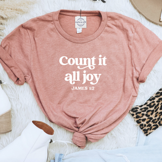 Count It All Joy: September 2026 T-Shirt of the Month