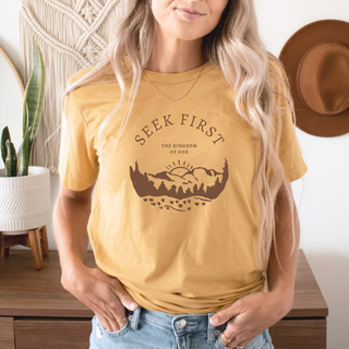 Seek First The Kingdom Soft Christian T-Shirt: June 2026