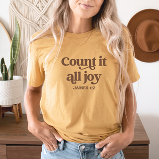 Count It All Joy: September 2026 T-Shirt of the Month