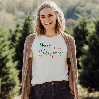 Merry Christmas Christian Christmas Tee Shirt