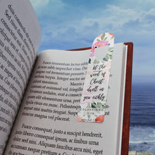 Let The Word of Christ Dwell in You Richly Metal Christian Bookmark