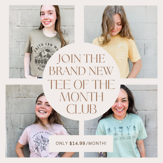 Naptime Faith Tee Of The Month Subscription Club