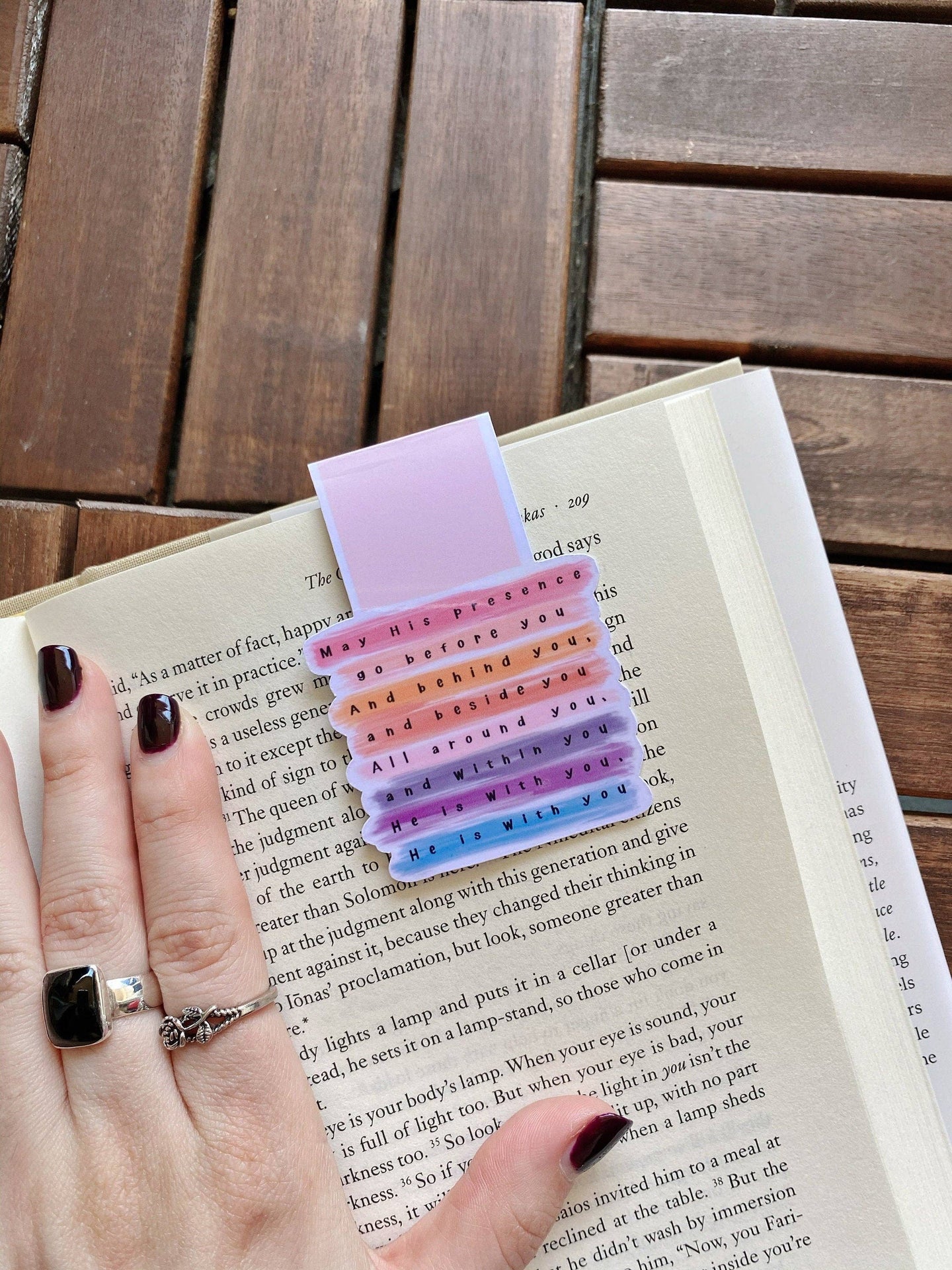 The Blessing Magnetic Bookmark