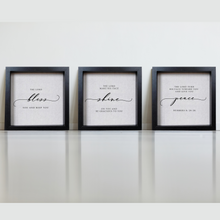 The Blessing- Numbers 6:24-26 Hanging or Sitting Artwork