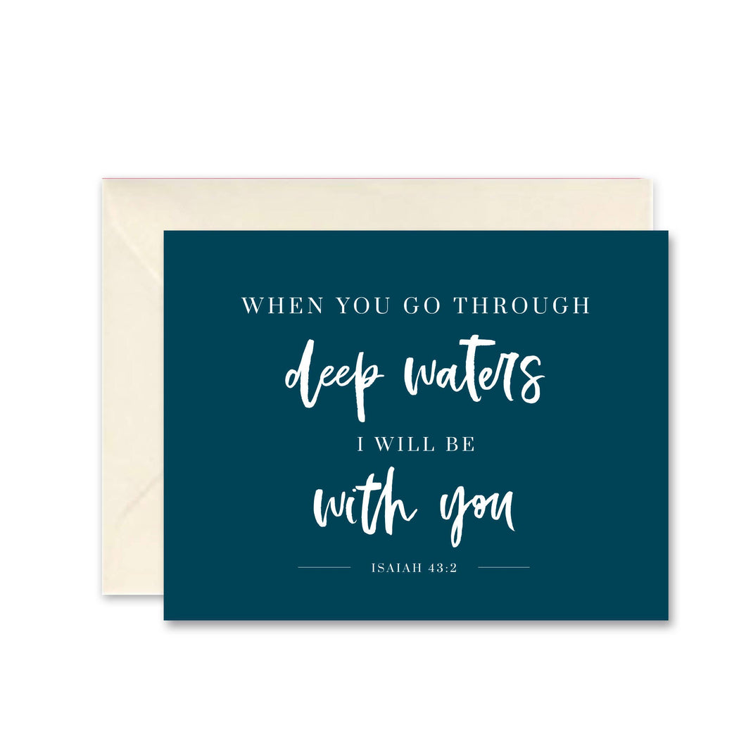 Deep Waters Greeting Card