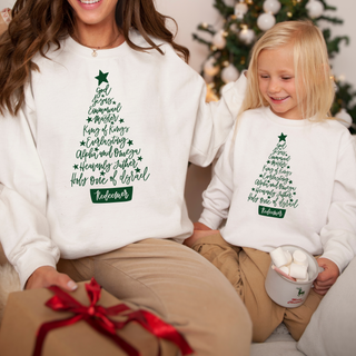 Names of Christ Christmas Sweatshirt