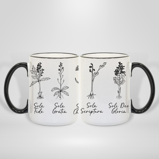 Five Solas of the Reformation 15 oz. Mug